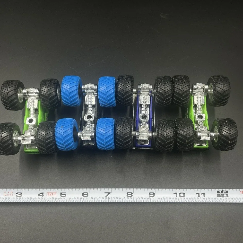 Hot Wheels Monster Jam Grave Digger Truck Lot of‎ 4 1:64 Scale Bad Bone